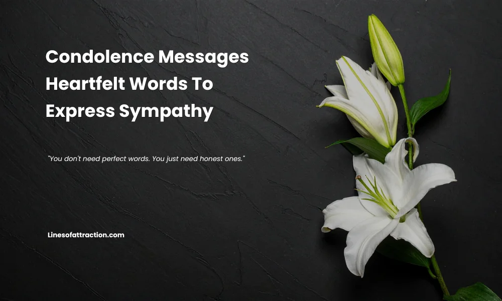 Condolence Messages