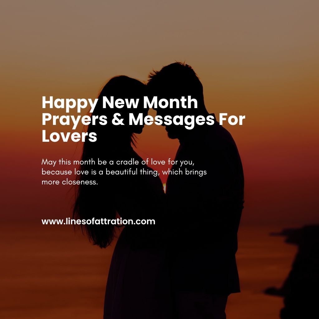 Happy New Month Prayers & Messages For Lovers