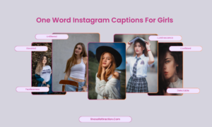 One Word Instagram Captions For Girls