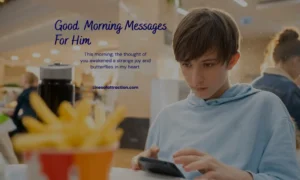 Good Morning Messages For Him